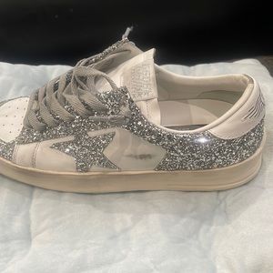 Original Golden Goose Stardan glitter star shoes women’s  size US 8.5/EU 39